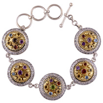 Gold Plated Silver Bracelets