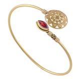 Brass Cut Stone Bangles