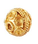 Gold Plated Sterling Silver Beads