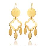 Brass Plain Earrings