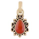 Brass Gemstone Pendants